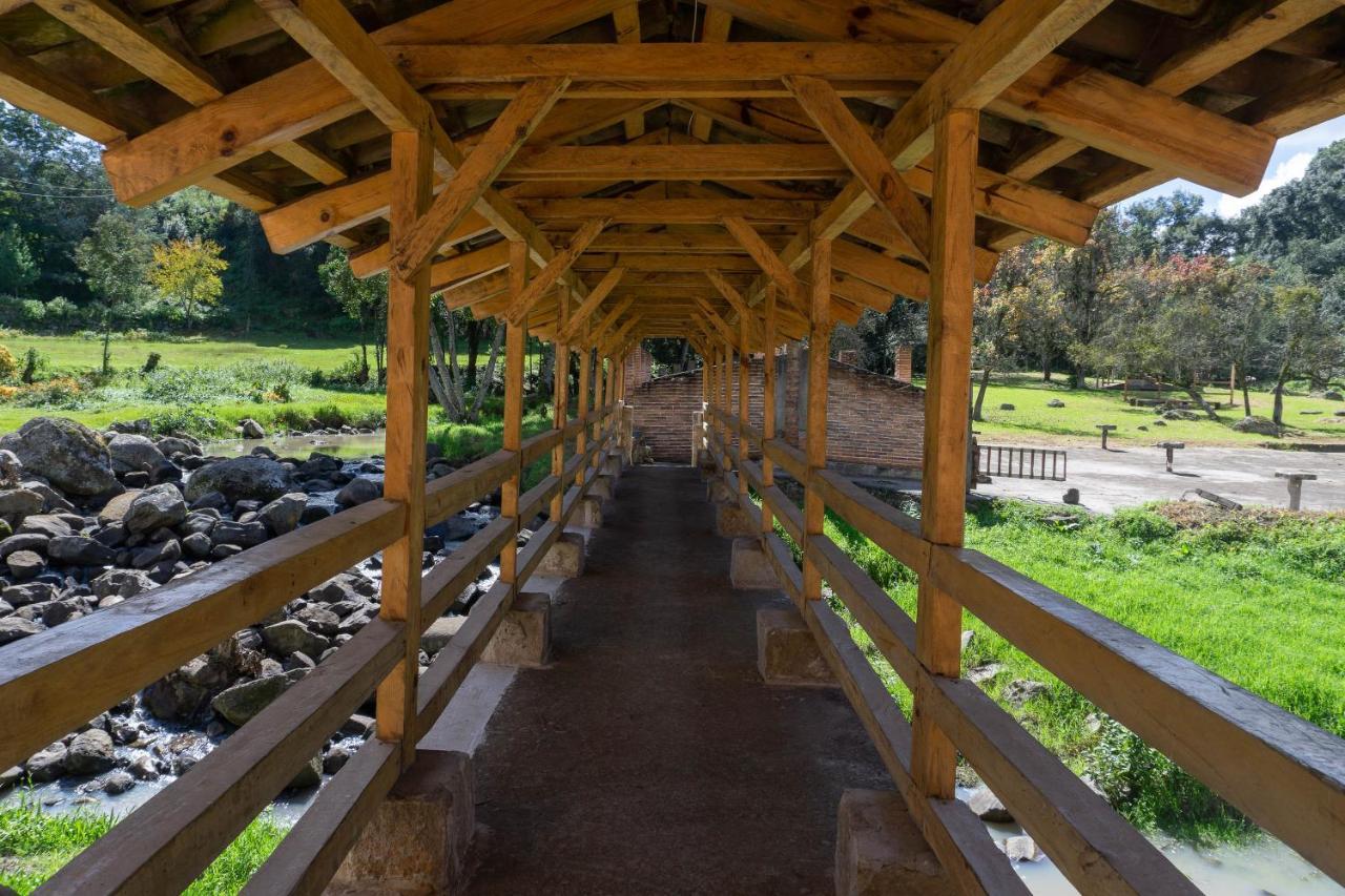 מלון Zacatlán Rancho Campestre Virgen Del Rio מראה חיצוני תמונה