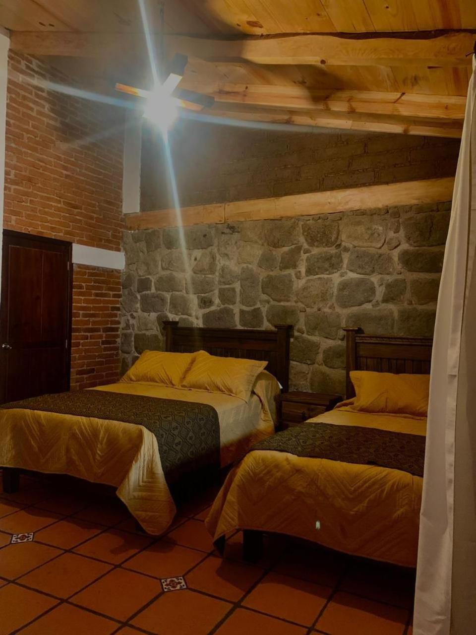 מלון Zacatlán Rancho Campestre Virgen Del Rio מראה חיצוני תמונה