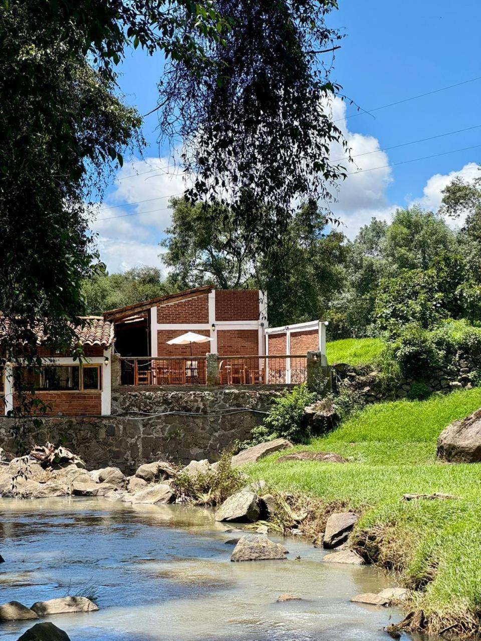 מלון Zacatlán Rancho Campestre Virgen Del Rio מראה חיצוני תמונה