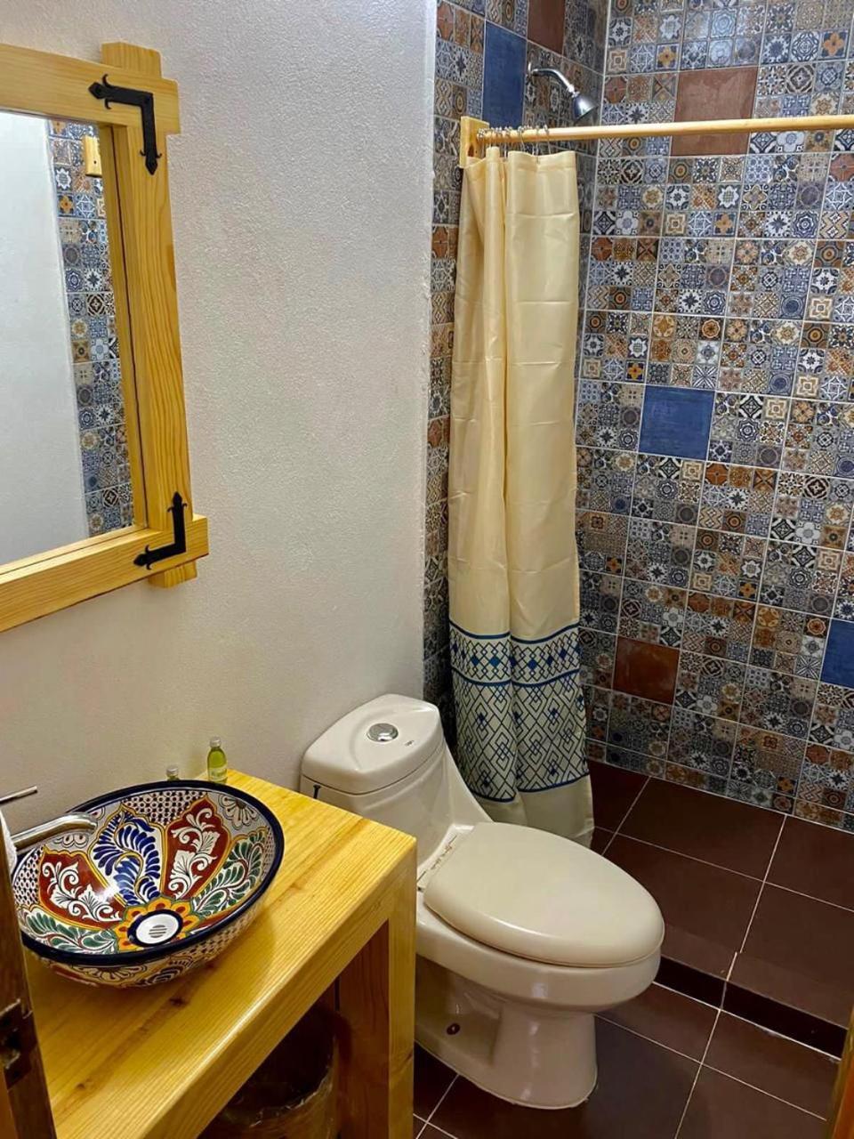 מלון Zacatlán Rancho Campestre Virgen Del Rio מראה חיצוני תמונה